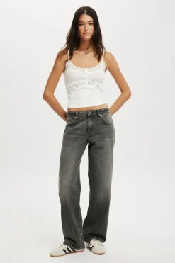 Low Rise Straight Jean