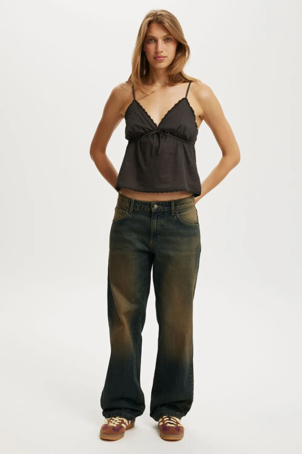 Low Rise Straight Jean