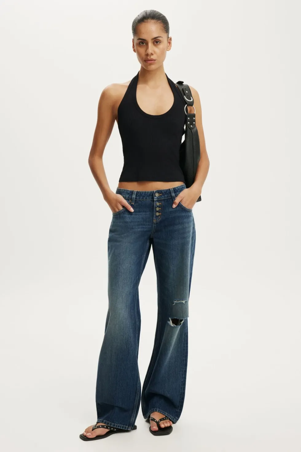 Low Rise Straight Jean