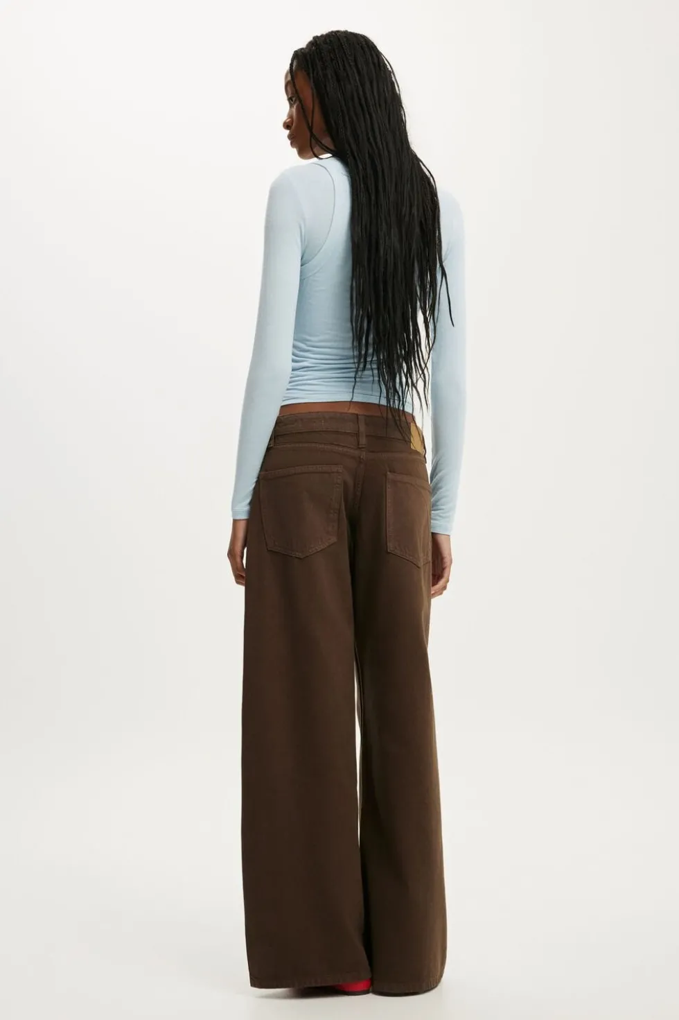 Low Rise Wide Jean