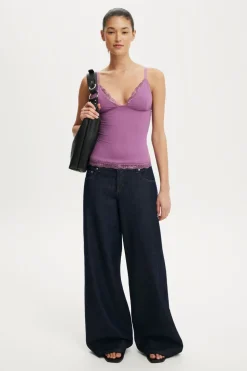 Low Rise Wide Jean