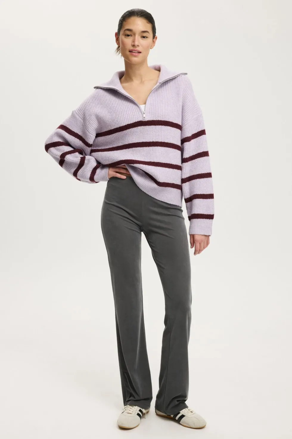 Luxe Half Zip Pullover