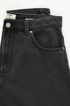 Lyocell Wide Denim Jort