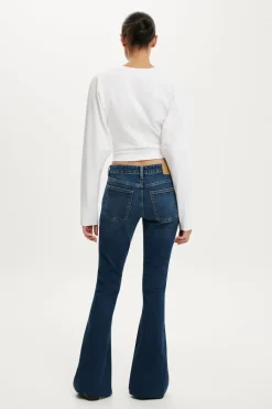 Mid Rise Bootcut Jean