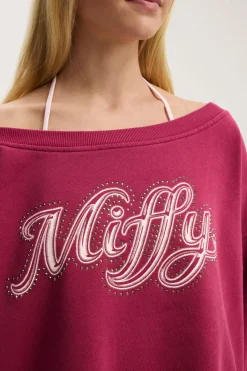 Miffy Off Shoulder Sweatshirt
