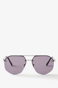 Mikayla Rimless Aviator Sunglasses