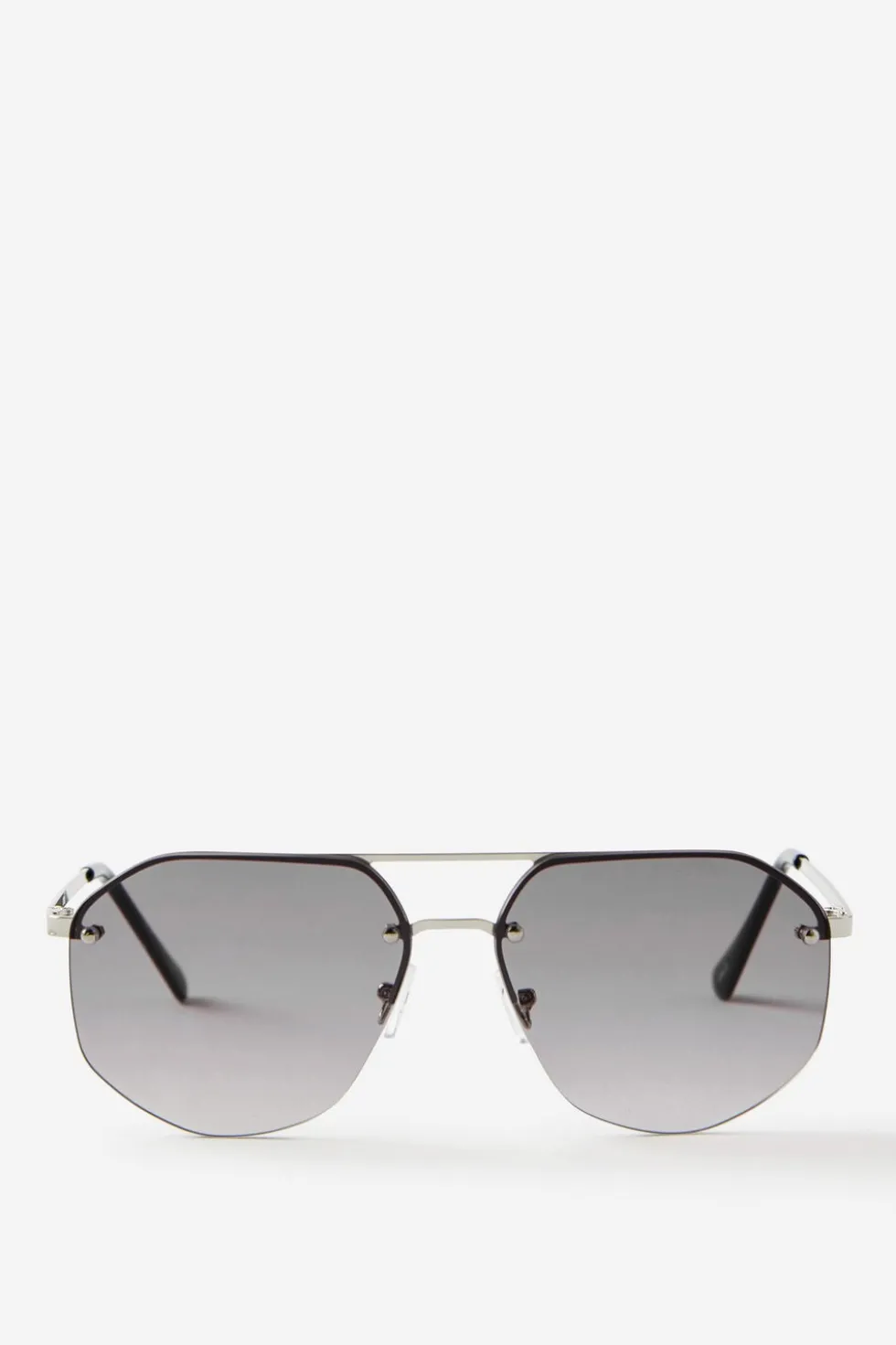 Mikayla Rimless Aviator Sunglasses