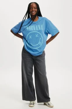 Nirvana Boxy Graphic Tee