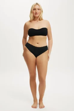 Organic Cotton Lace Cheeky Brief