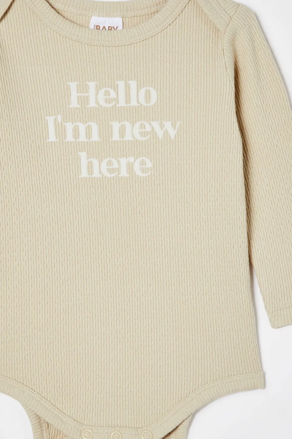 Organic Pointelle Long Sleeve Bubbysuit