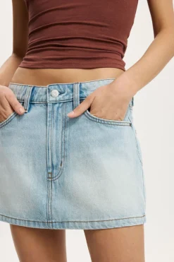 Original Denim Mini Skirt