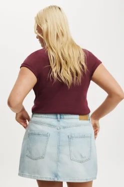 Original Denim Mini Skirt