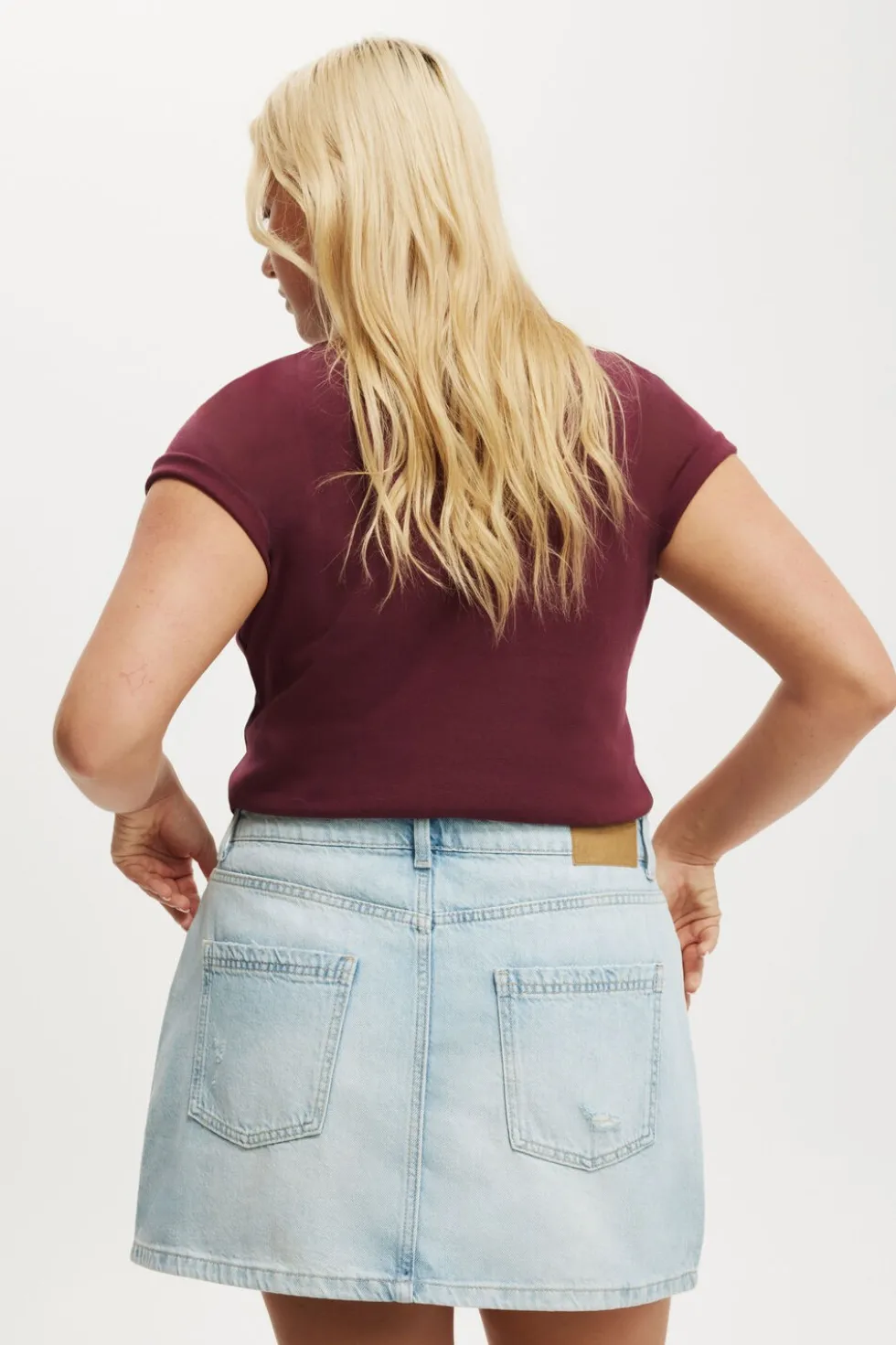 Original Denim Mini Skirt