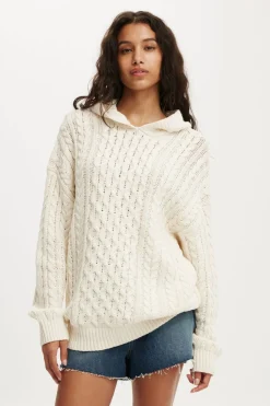 Oversized Cable Hoody