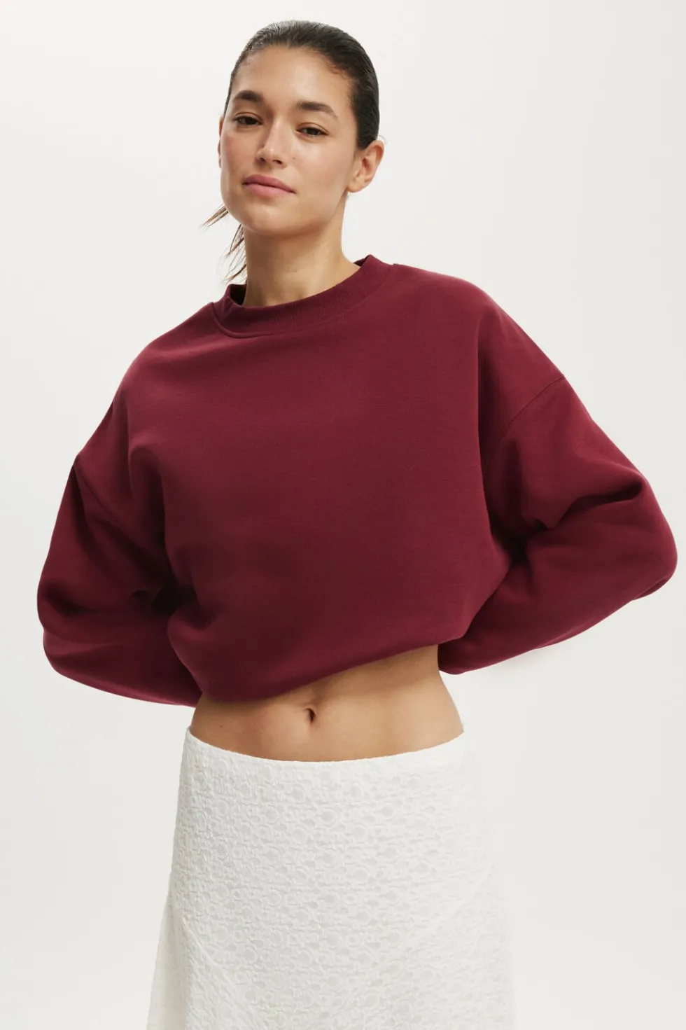 Oversized Fleece Sweatshirt