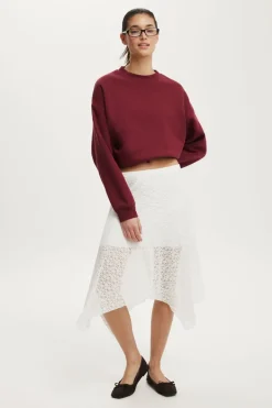 Oversized Fleece Sweatshirt