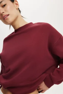 Oversized Fleece Sweatshirt