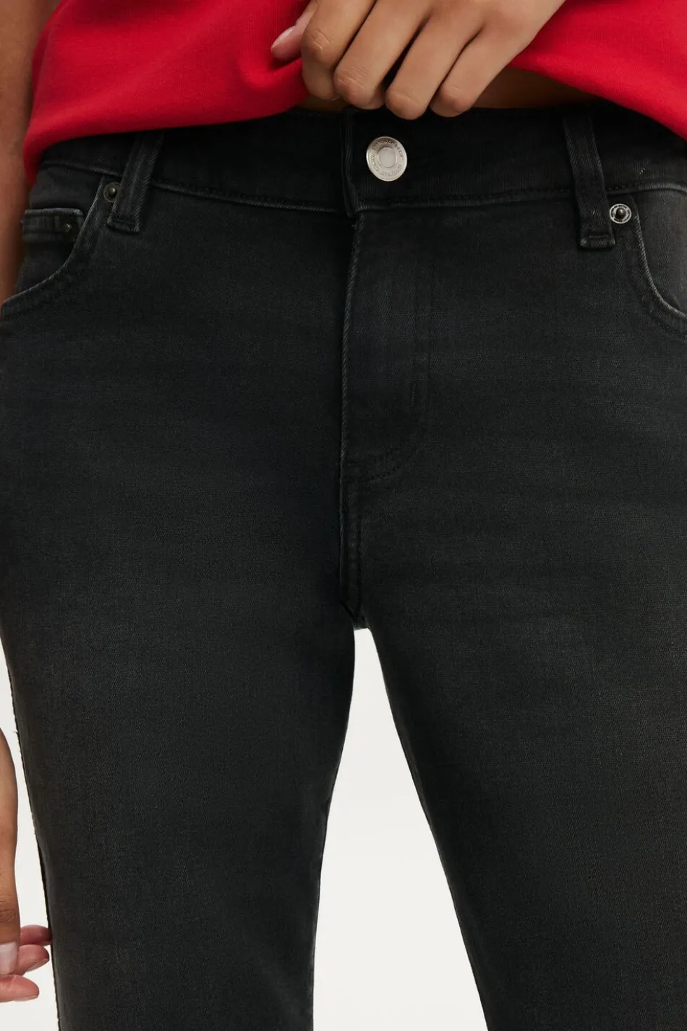Petite Mid Rise Bootcut Jean