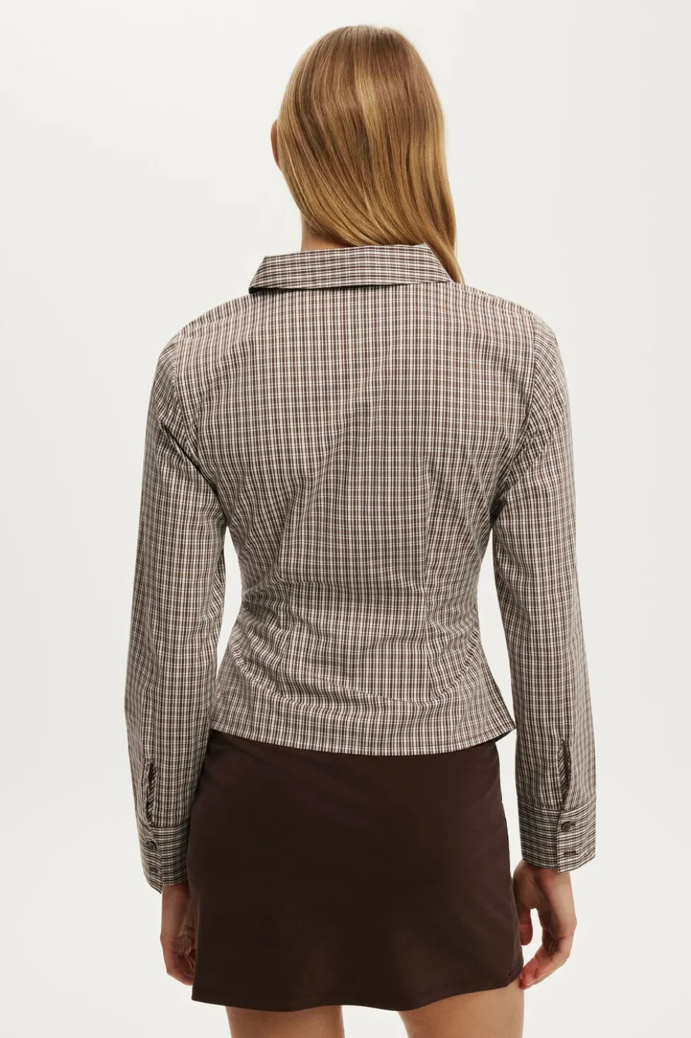 Peyton Gathered Long Sleeve Shirt