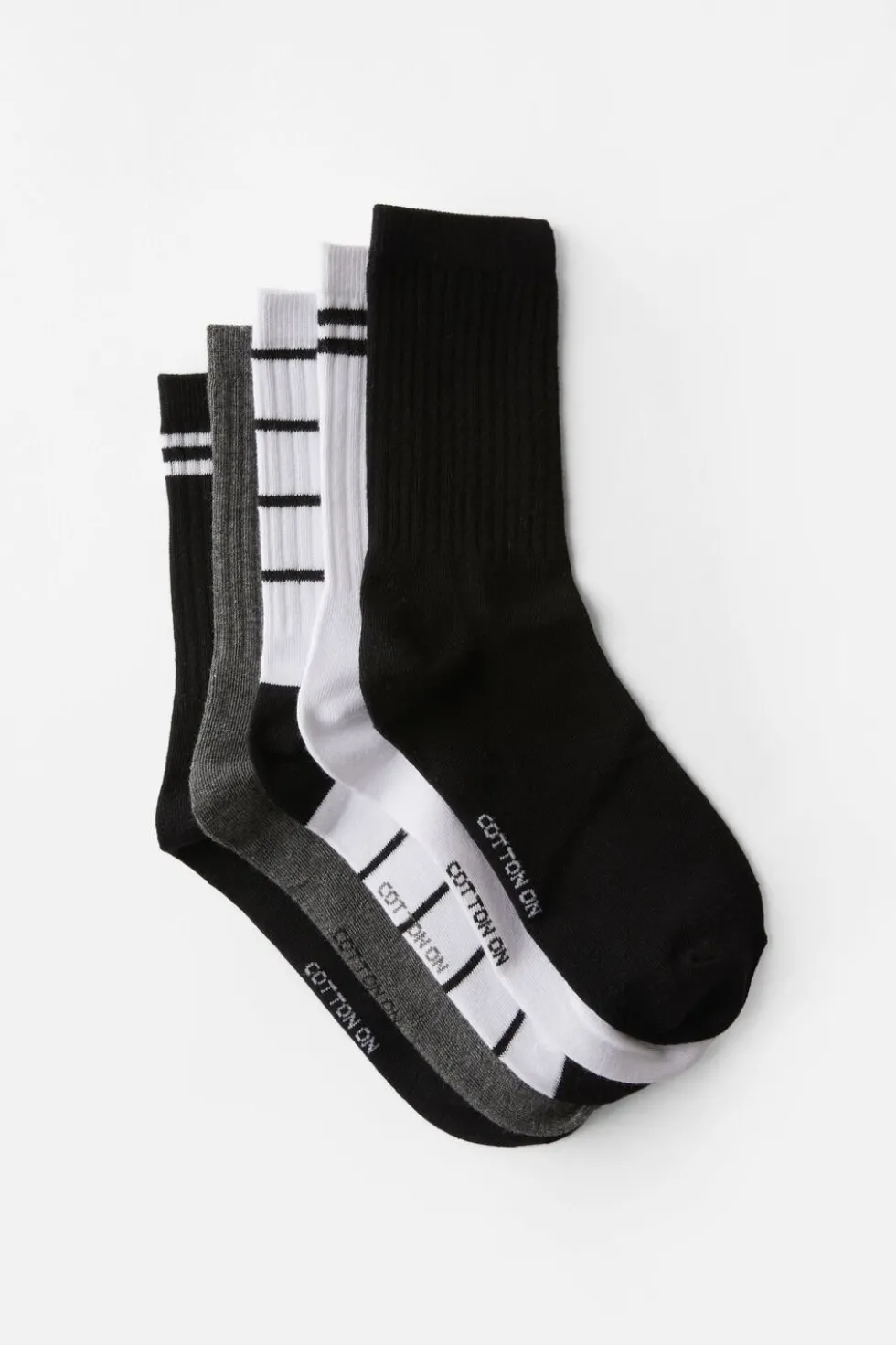 5Pk Crew Sock