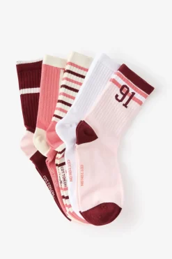 5Pk Crew Sock