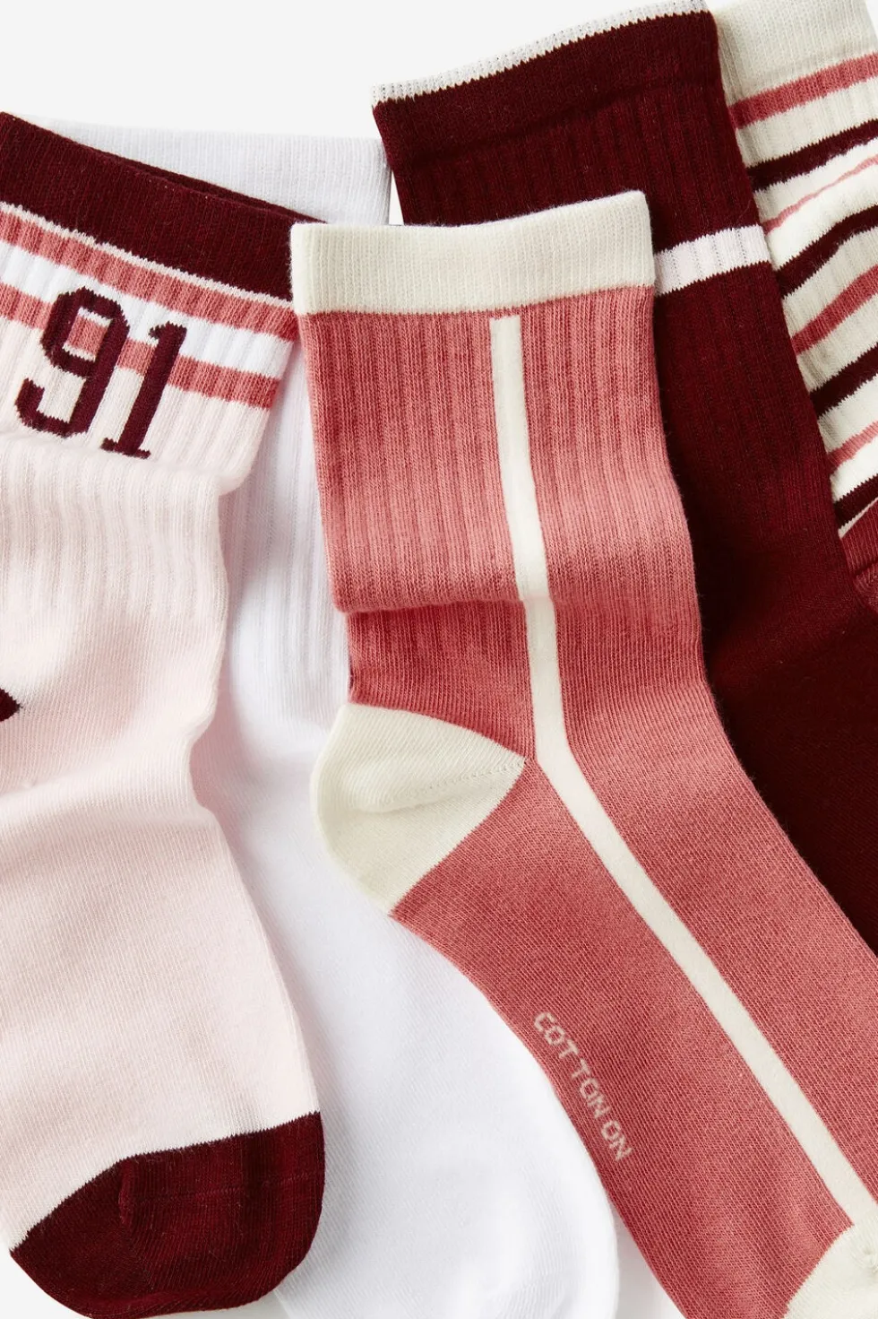 5Pk Crew Sock