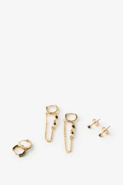 3Pk Mid Earring
