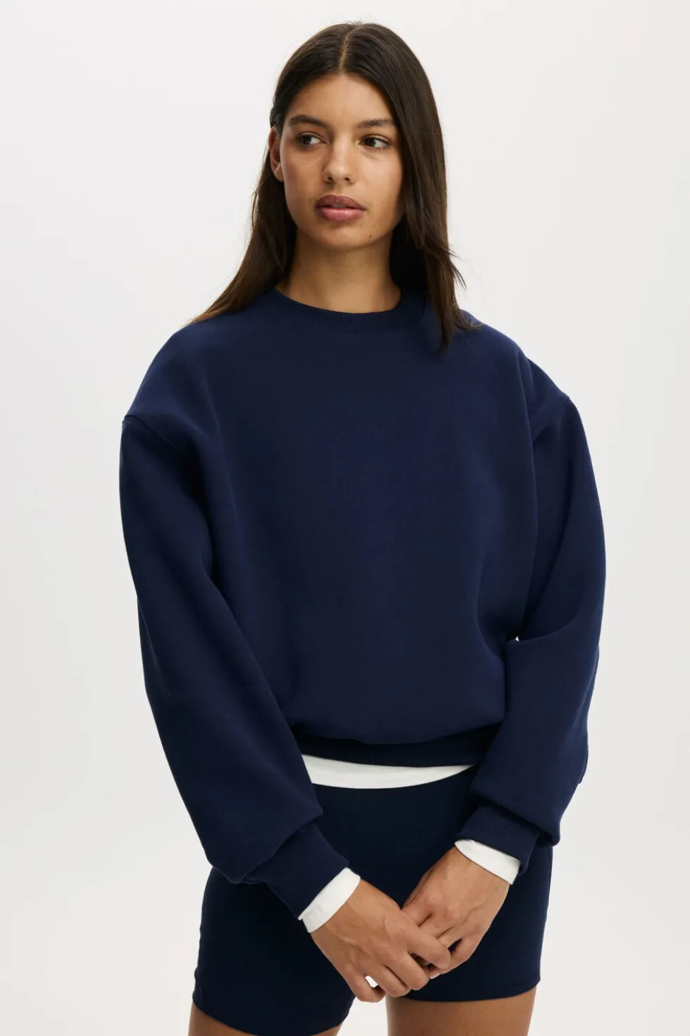 Plush Crew Sweatshirt