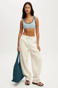 Plush Double Waistband Sweatpant