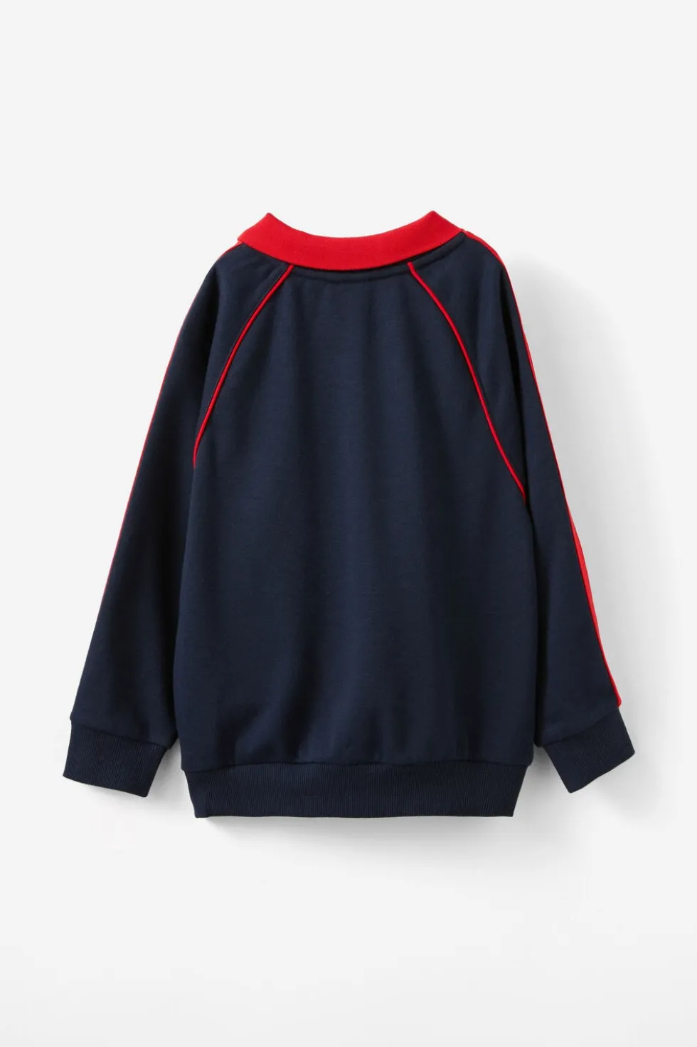 Polo Collar Fleece Top