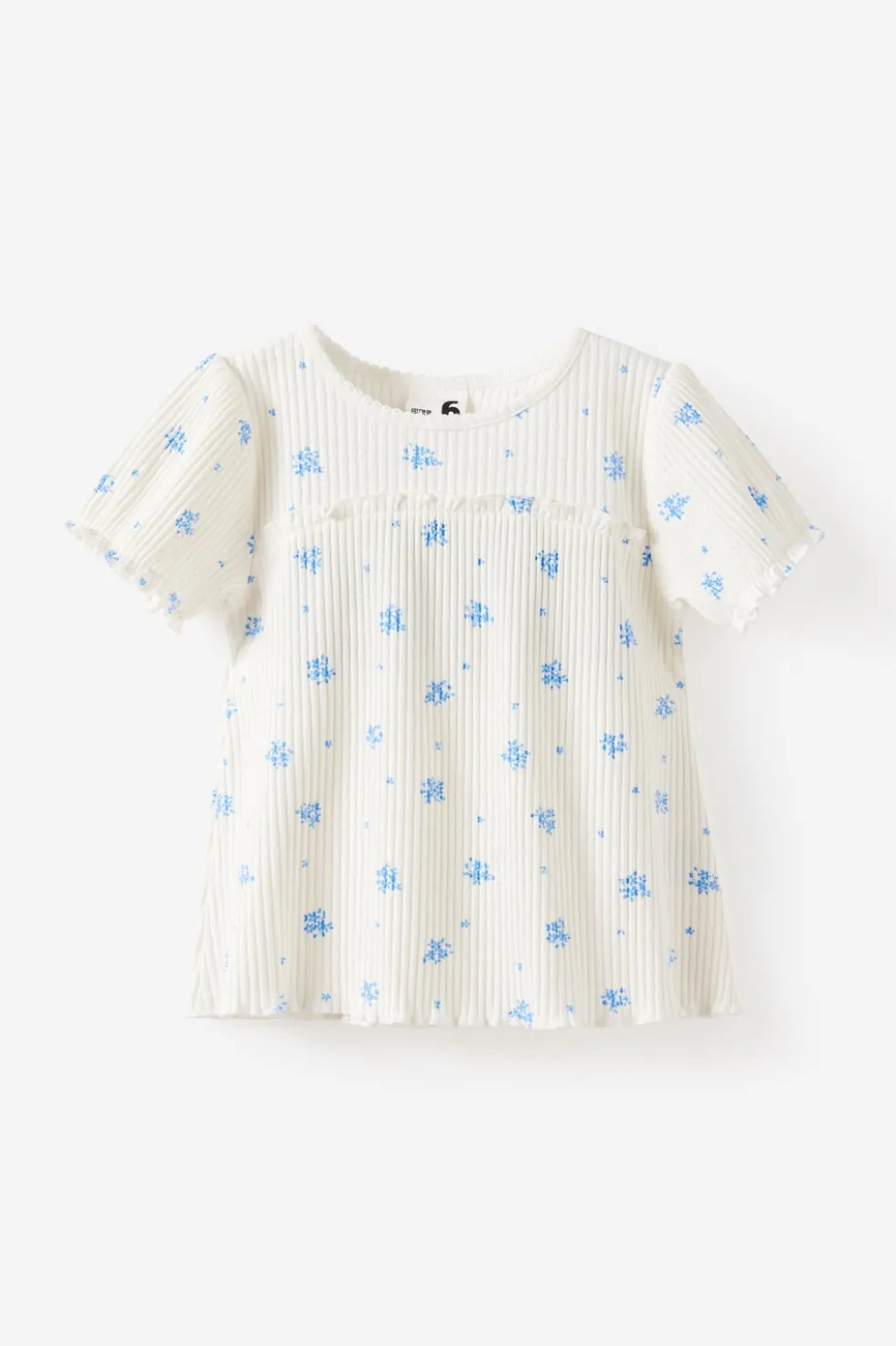 Posie Short Sleeve Babydoll Top