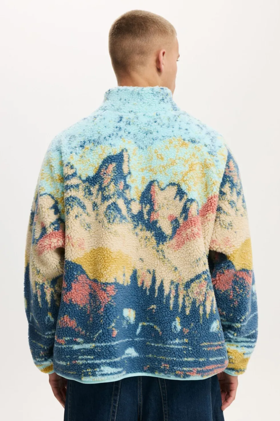 Quarter Zip Teddy Fleece
