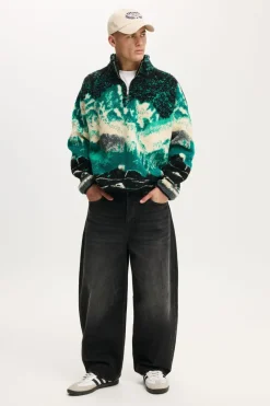 Quarter Zip Teddy Fleece