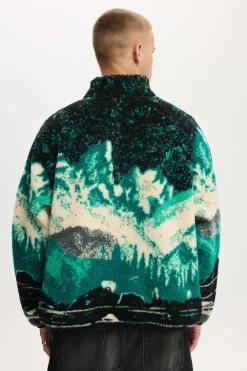 Quarter Zip Teddy Fleece