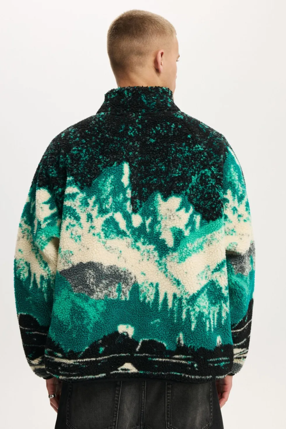 Quarter Zip Teddy Fleece