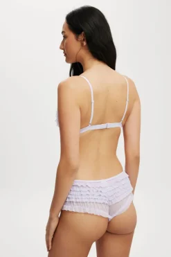 Rara Ruffle Triangle Bralette