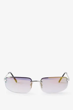 Reece Rimless Metal Sunglasses