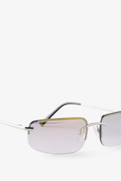 Reece Rimless Metal Sunglasses