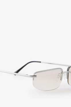 Reece Rimless Metal Sunglasses