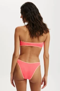 Refined High Side Brazilian Bikini Bottom