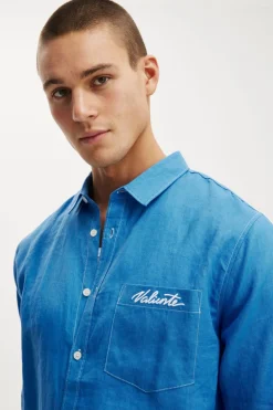Relaxed Linen Long Sleeve Shirt
