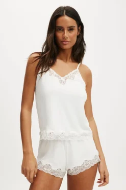 Sabrina Lace Longline Cami