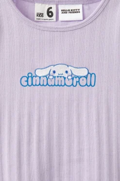 Sanrio Cinnamoroll Pointelle Crew Tee
