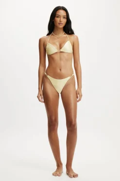 Side Gather Bralette Bikini Top