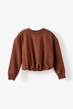 Sienna Bubble Hem Oversize Crew