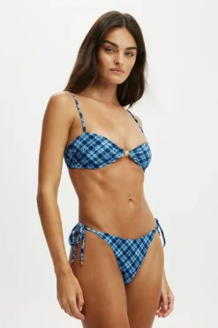 Strapless Micro Bandeau Bikini Top