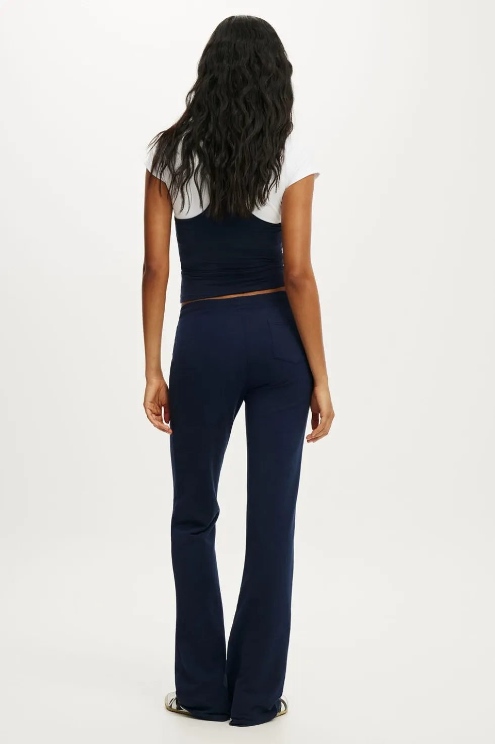 Stretch Modal Fleece Bootleg Sweatpant