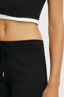 Stretch Modal Fleece Bootleg Sweatpant