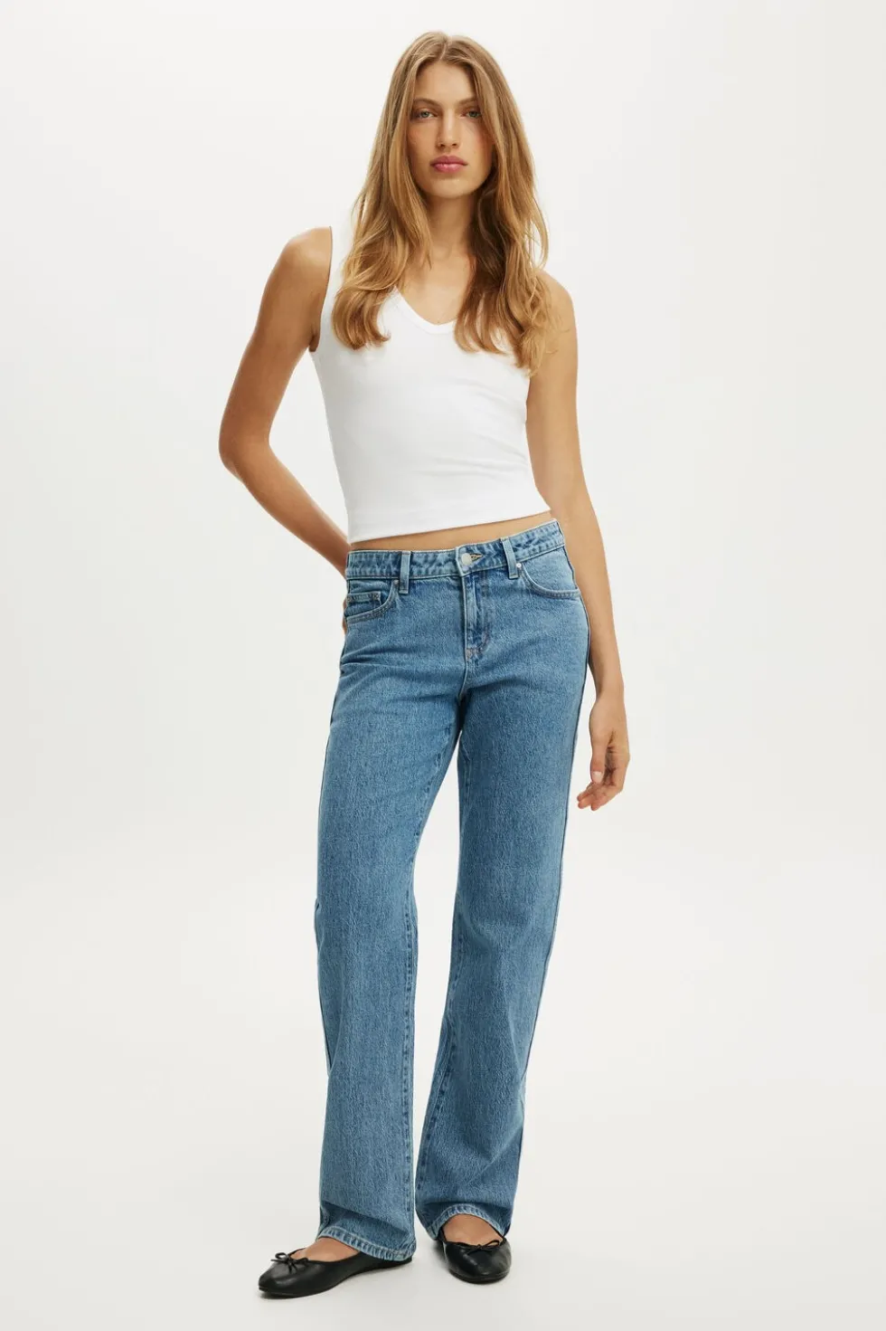 Stretch Slim Straight Jean