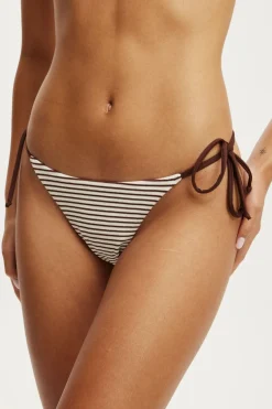 String Tie Side Brazilian Bikini Bottom